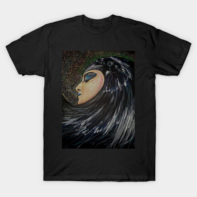 Dark Soul Night T-Shirt by krillymoonsnail